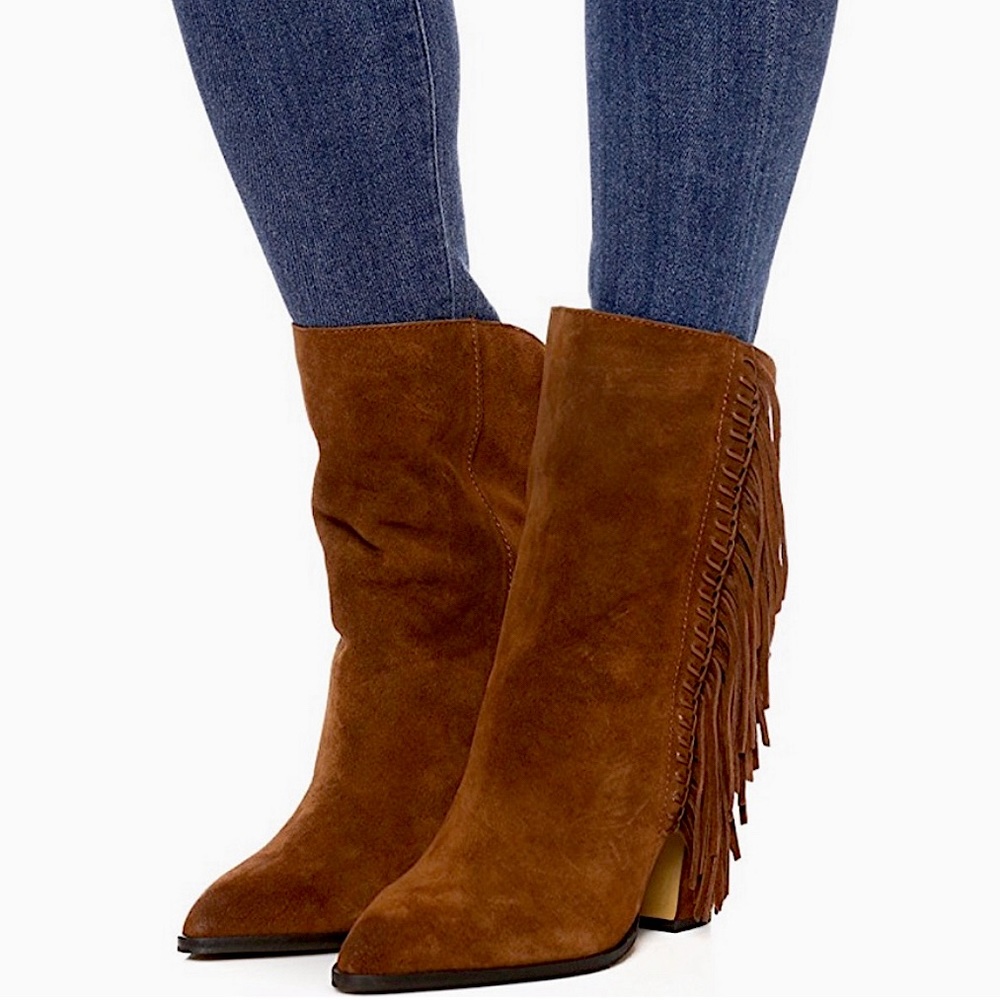 Dolce Vita fringe boots